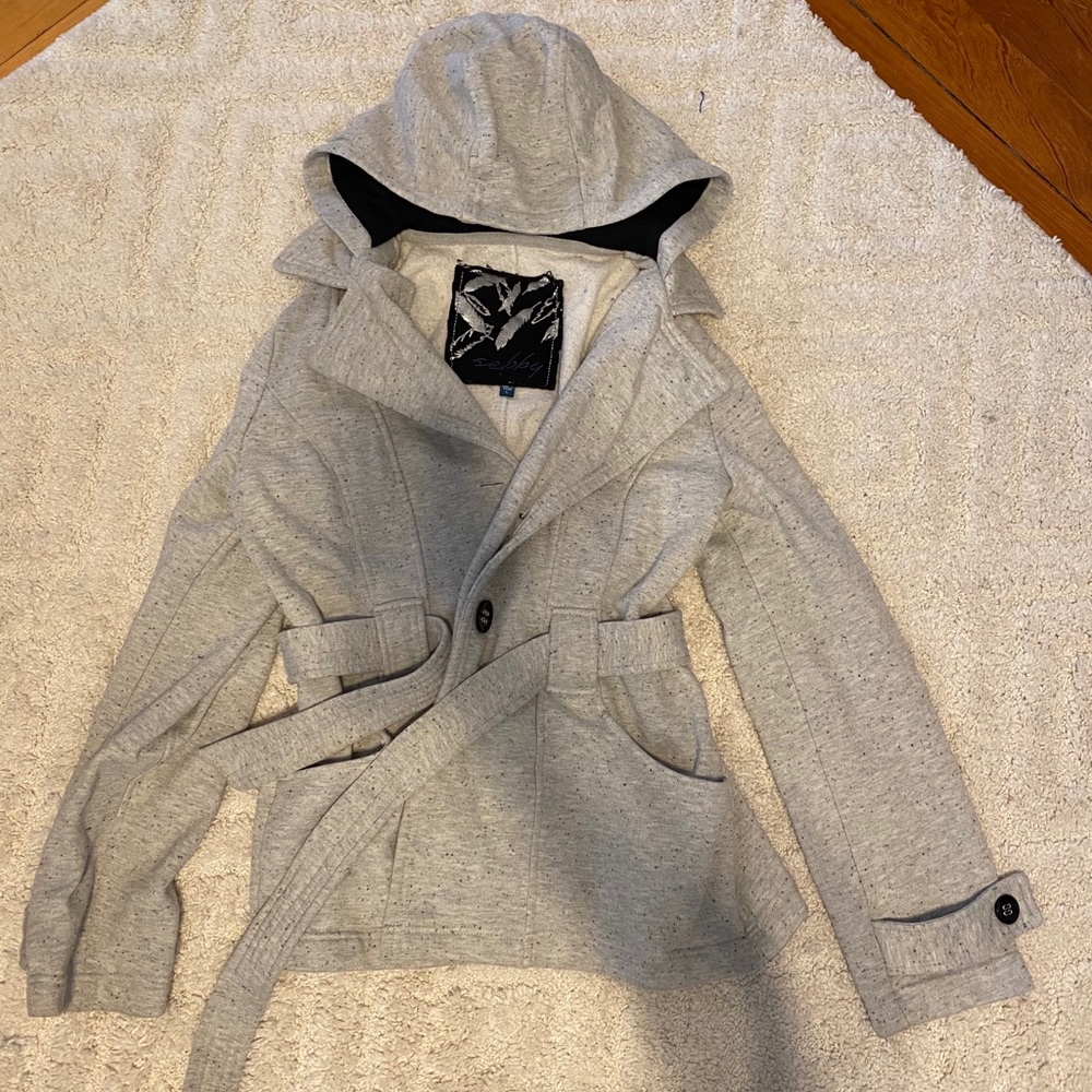 Sebby size large jacket euc